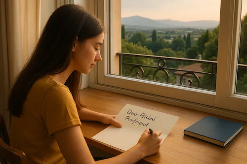 How to write your first pen pal letter