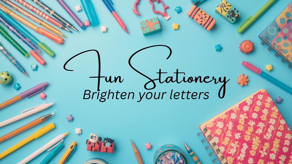 Fun and quirky stationery for pen pals — novelty pens, stickers and desk accessories