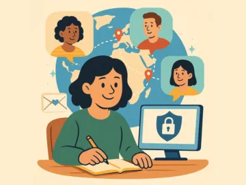 How to find safe pen pals online