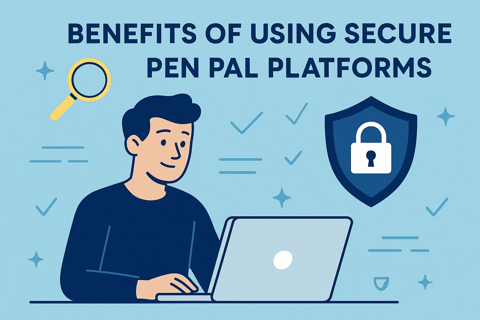 Benefits of using secure pen pal platforms