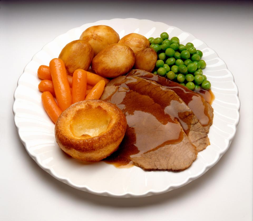 Sunday roast. 